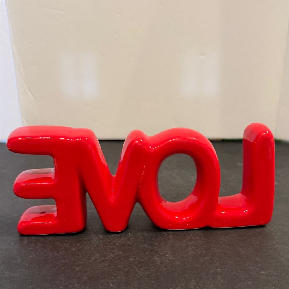 LOVE Sign Figurine table decor Valentines Day decor - Picture 3 of 8